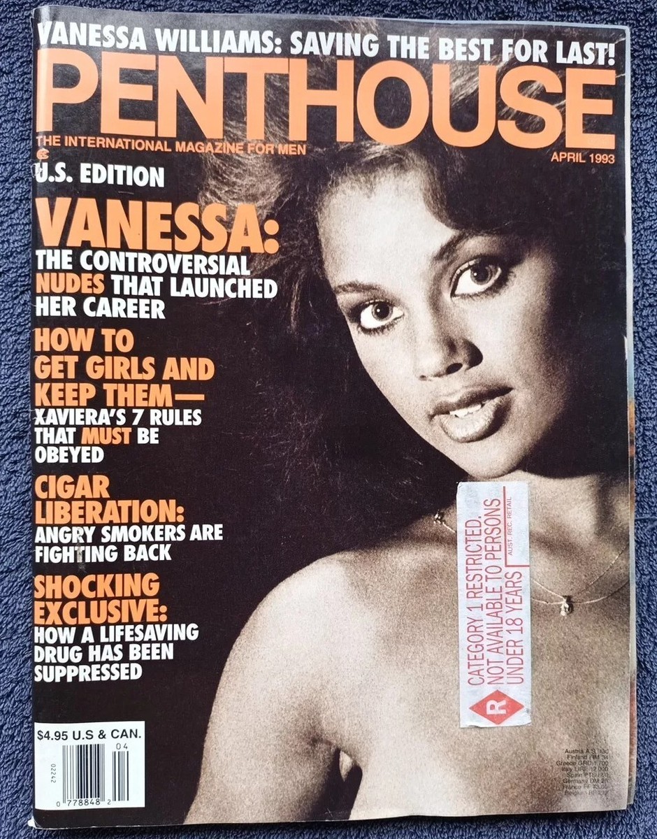 【海外版】月刊PENTHOUSEアメリカ版1993年4冊セット Penthouse International USA Magazine April 1993 VANESSA WILLIAMS