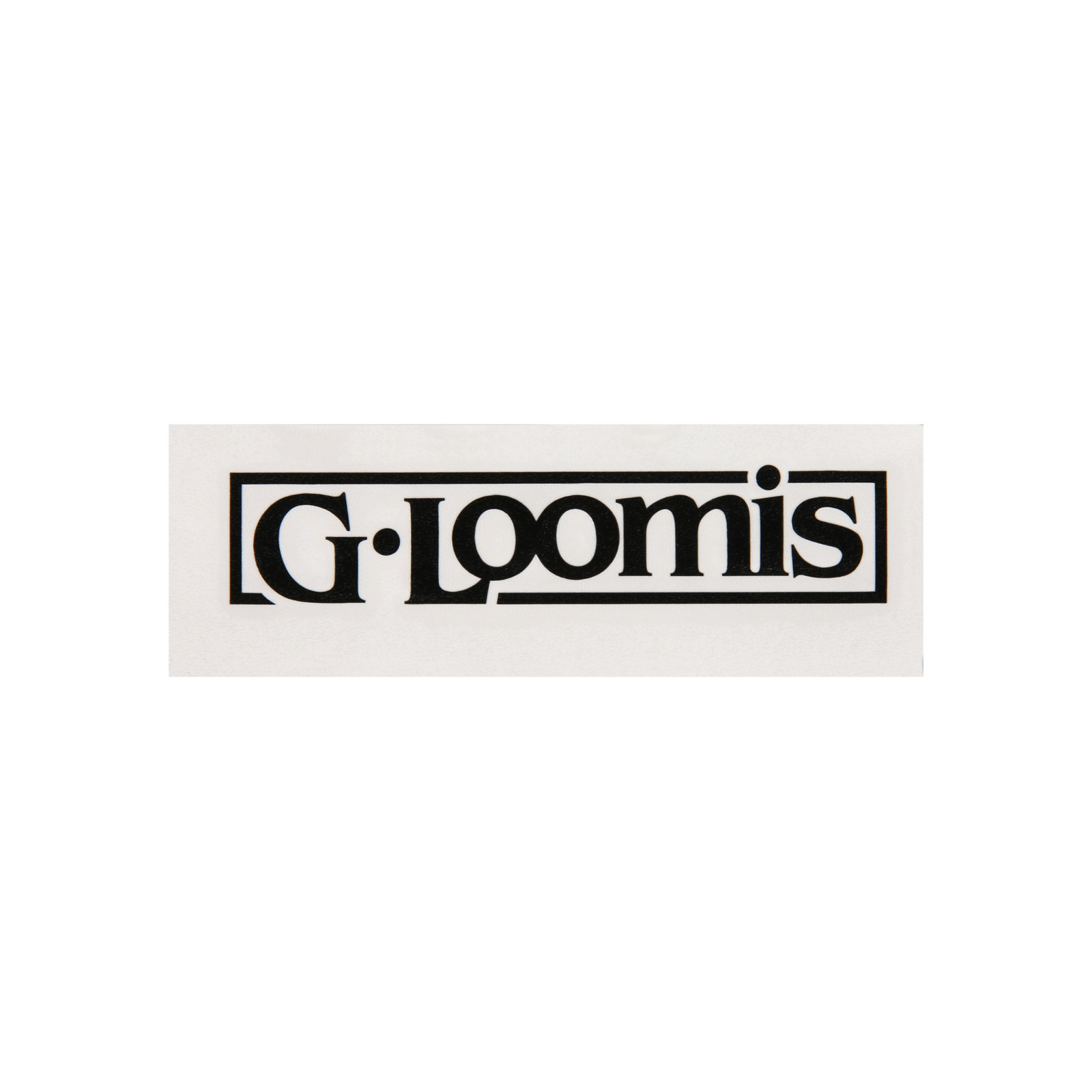 Наклейки С ЛОГОТИПОМ G. LOOMIS BLOCK РАЗМЕРОМ 0,85 x 4 дюйма (GDECALSBK) для рыбалки