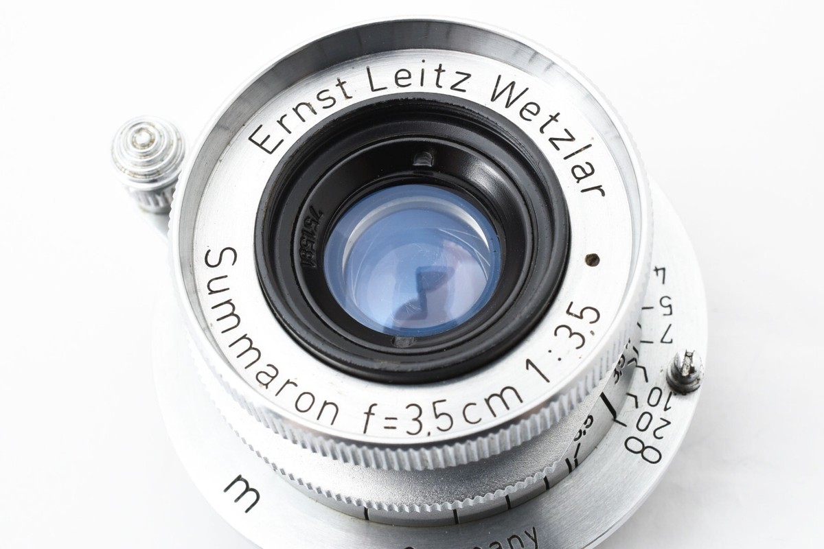 EXC+5】Leica Summaron 3.5cm 35mm f/3.5 L39 LTM Screw Mount EXC+5】Leica Summaron 3.5cm 35mm f/3.5 L39 LTM Screw Mount