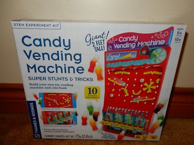 THAMES AND KOSMOS CANDY VENDING MACHINE STEM EXPERIMENT KIT BUILD YOUR OWN NEW