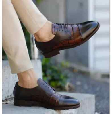 New Brown Alligator Pattern Leather Formal Handmade Lace Up Dress Shoes For Mens | eBay New Brown Alligator Pattern Leather Formal Handmade Lace Up Dress Shoes For Mens | eBay