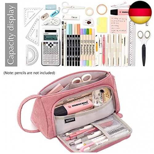 Federmäppchen Kinder - Doppelschicht Stiftetasche Mit Anime Design