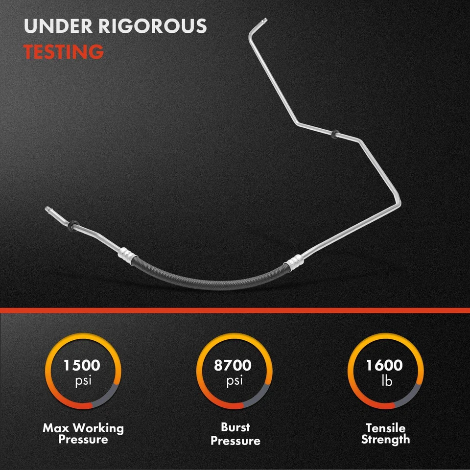 Línea de enfriador de aceite inferior para Chevrolet Express 1500 Express 2500 GMC Savana 1500 Foto 3 de 4