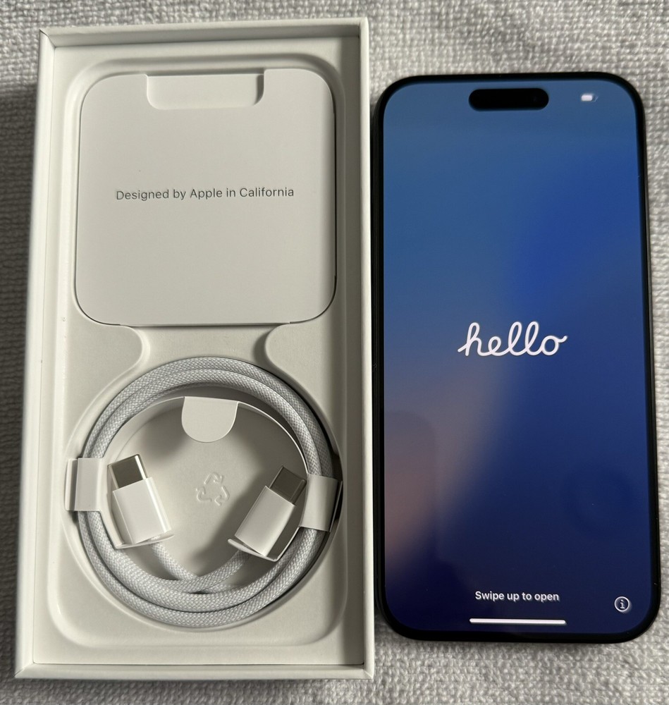 *MINT* Apple iPhone 15 Pro - 1 TB - Titanium Blue (Unlocked) MTU63LL/A
