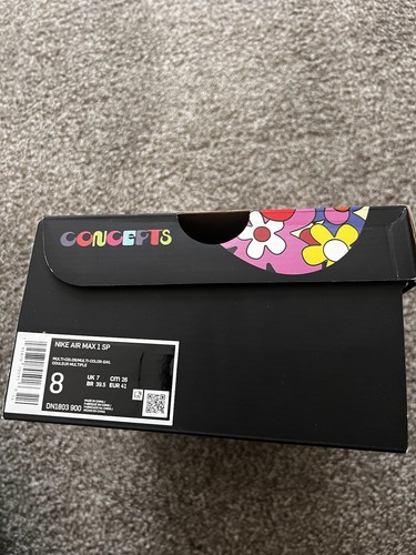Size 8 - Nike Air Max 1 SP x Concepts Heavy 2022 BRAND NEW - Picture 8 of 8