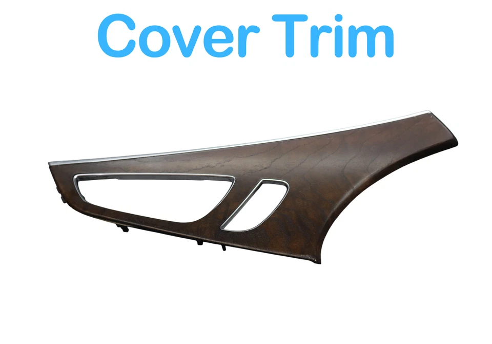 Panel de puerta delantero izquierdo del lado del conductor Audi A7 Quattro 12-18 cubierta de inserción moldura OEM Foto 3 de 4