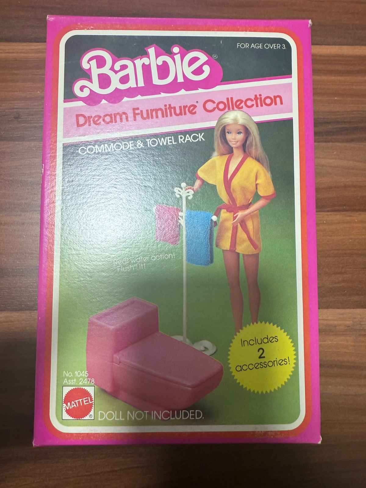 Vintage Rare 1982 Barbie Dream Furniture Collection Commode 