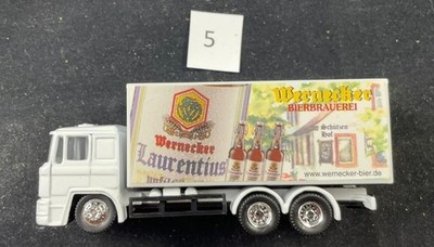 werbetruck 1:87, Wernecker Bierbrauerei, Laurentius, Franken, Zugmaschine,LKW