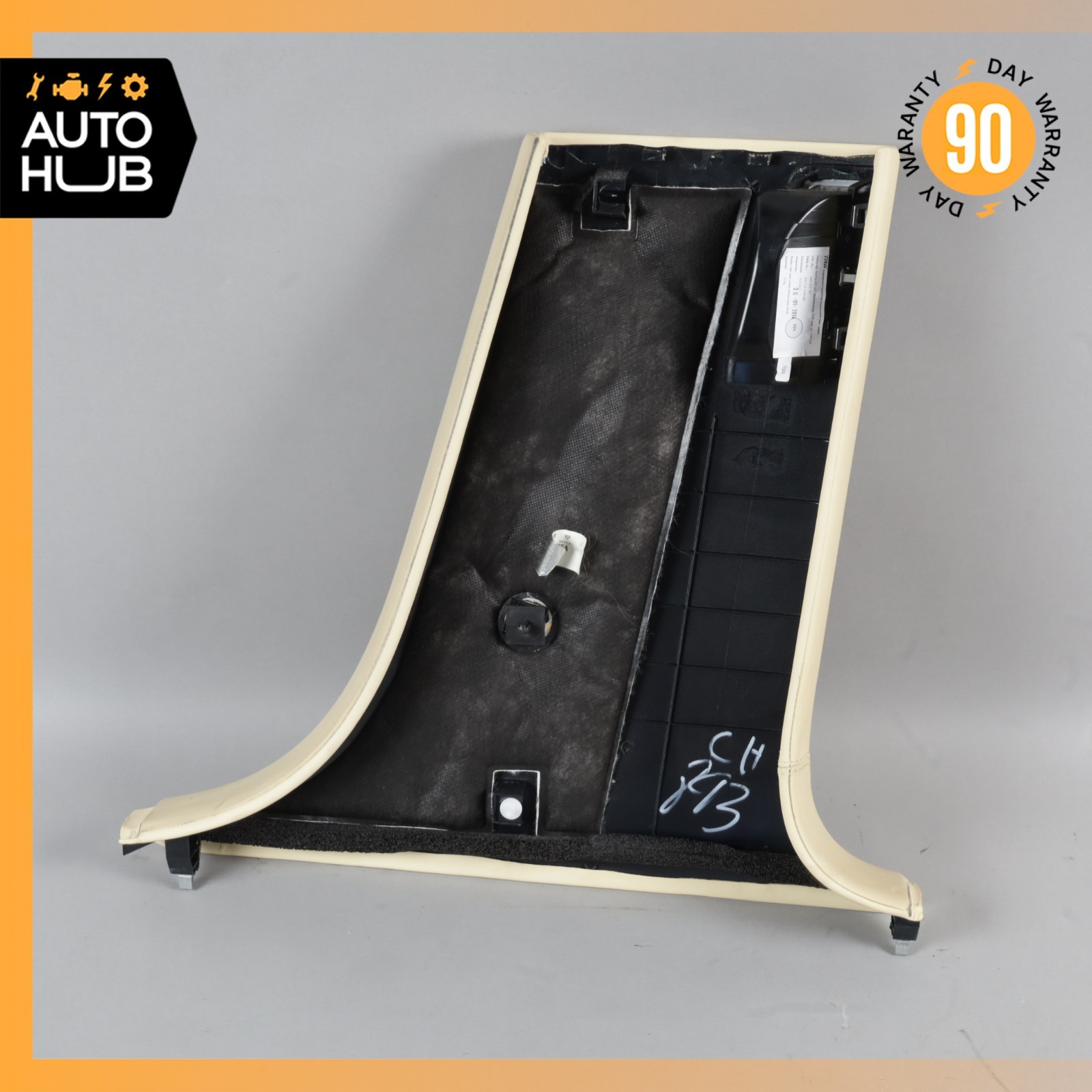 14-18 Bentley Flying Spur Left Side B-Pillar Cover Trim 3W5867335A OEM 40k