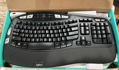 Logitech MK570 Comfort Wave Wireless Combo K350 Keyboard M705 Mouse W/Receiver