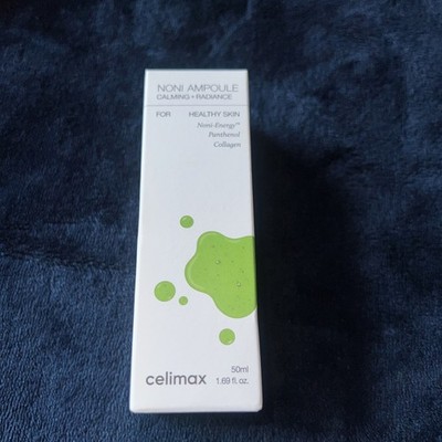 CELIMAX NONI ENERGY AMPOULE 50ml Calming + Radiance Skin K-Beauty Exp 2027