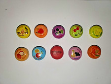 Série complète 10 fèves couleur saveur macarons perso au fournil d'Alexis