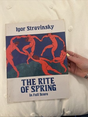 The Rite of Spring in Full Score Igor Stravinsky Sheet Music Dover