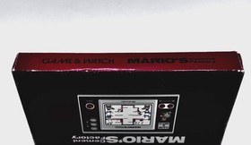 Mario&rsquo;s Cement Factory Game & Watch (1983) &ndash; Complete in Box &ndash; 100% Original 