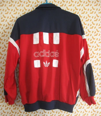 Veste Adidas Vintage 90'S Trefoil Old School Track Jacket Homme - 174 / M - Photo 1/4