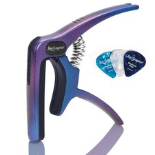 Heavy Duty Guitar Capo for Acoustic/Guitars, Guitar Clip made of Alloy Metal,...