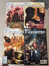 UNCHARTED #1-4 App prima apparizione Nathan Drake Sony PlayStation DC Comic 2012