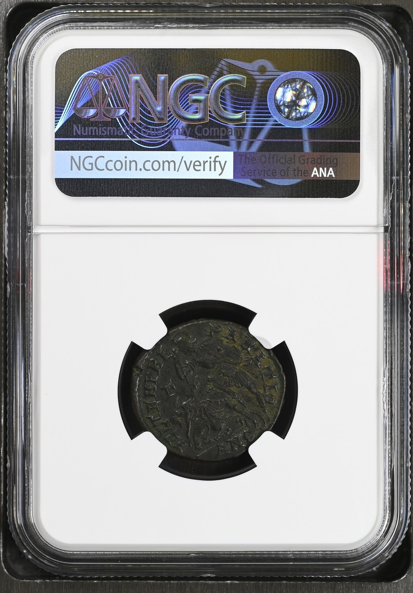 古代ローマ帝国 コンスタンティウス2世 AE貨 NGC鑑定済 AD337–361 Roman Empire AD 337-361 BI Centenionalis Constantius II NGC Ch VF