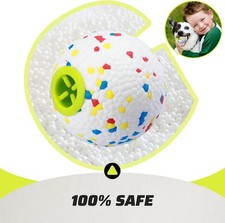 High Bouncy Tennis Ball Interactive Treat Dispensing Dog Ball Puzzle Toy Playing