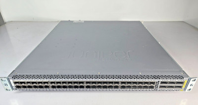 Juniper QFX5100-48S-3AFO 48-Port 10GbE SFP+ 6x 40G QSFP+ Switch Rail