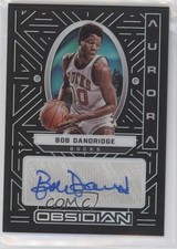 2021-22 Panini Obsidian Aurora Auto 135/149 Bob Dandridge #AUR-BOB Auto HOF 0l2