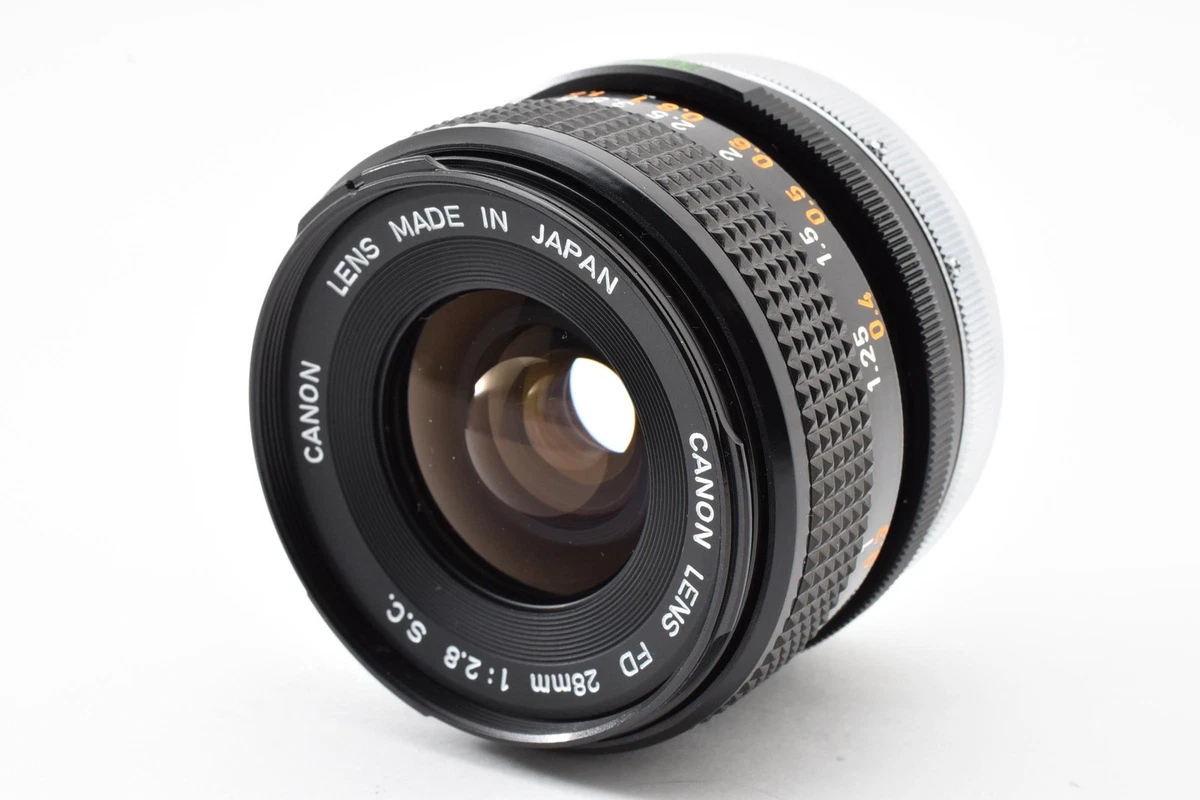 Canon FD 28mm Camera Lenses for sale | eBay