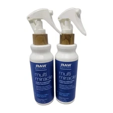 2 Raw Sugar Multi Miracle Leave-In Conditioner & Heat Protectant Coconut 6 fl oz
