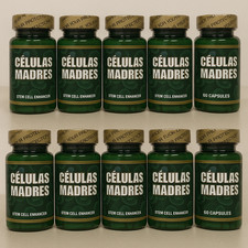 10x Stem Cell Support  Celulas Madres 600 Caps with Spirulina AFA Vital