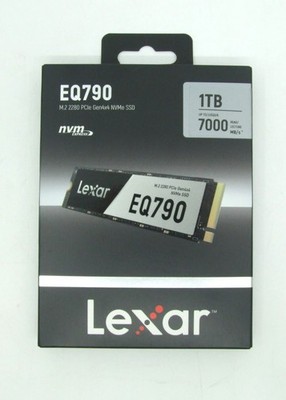 Lexar EQ790 4TB SSD M.2 2280 PCIe Gen4x4 NVMe 1,4 SSD interno, velocidade de até 7000 MB/s, para Lexar EQ790 4TB SSD M.2 2280 PCIe Gen4x4 NVMe 1,4 SSD interno, velocidade de até 7000 MB/s, para