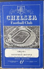 Chelsea v Tottenham Hotspur, Division 1, 1952/53
