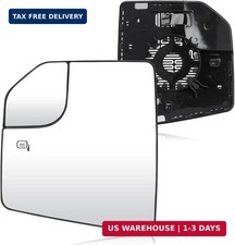 2015-2020 F-150 Driver Left Side Heated Blind Spot Mirror Glass  Compatible