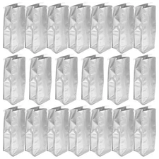  20pcs Grease Storage Bags: Snack Serving Bags - Foil Grease Container -