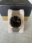 SEIKO SQ QUARTZ Day Date 7123-876L Vintage Watch JAPAN
