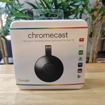 Google Chromecast 2nd Gen HD Digital Media Streamer New, Open Box