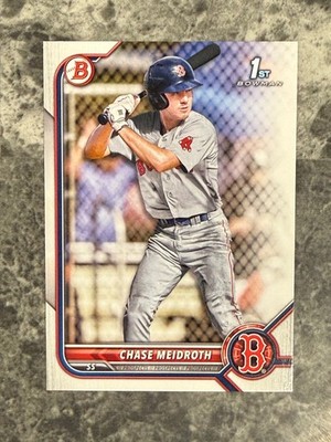 2022 Bowman Draft #BD-92 Chase Meidroth