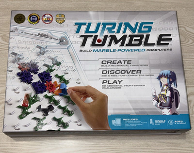 Turing Tumble Marble-Powered Educational Strategy Game, 1 Player, Ages 8+