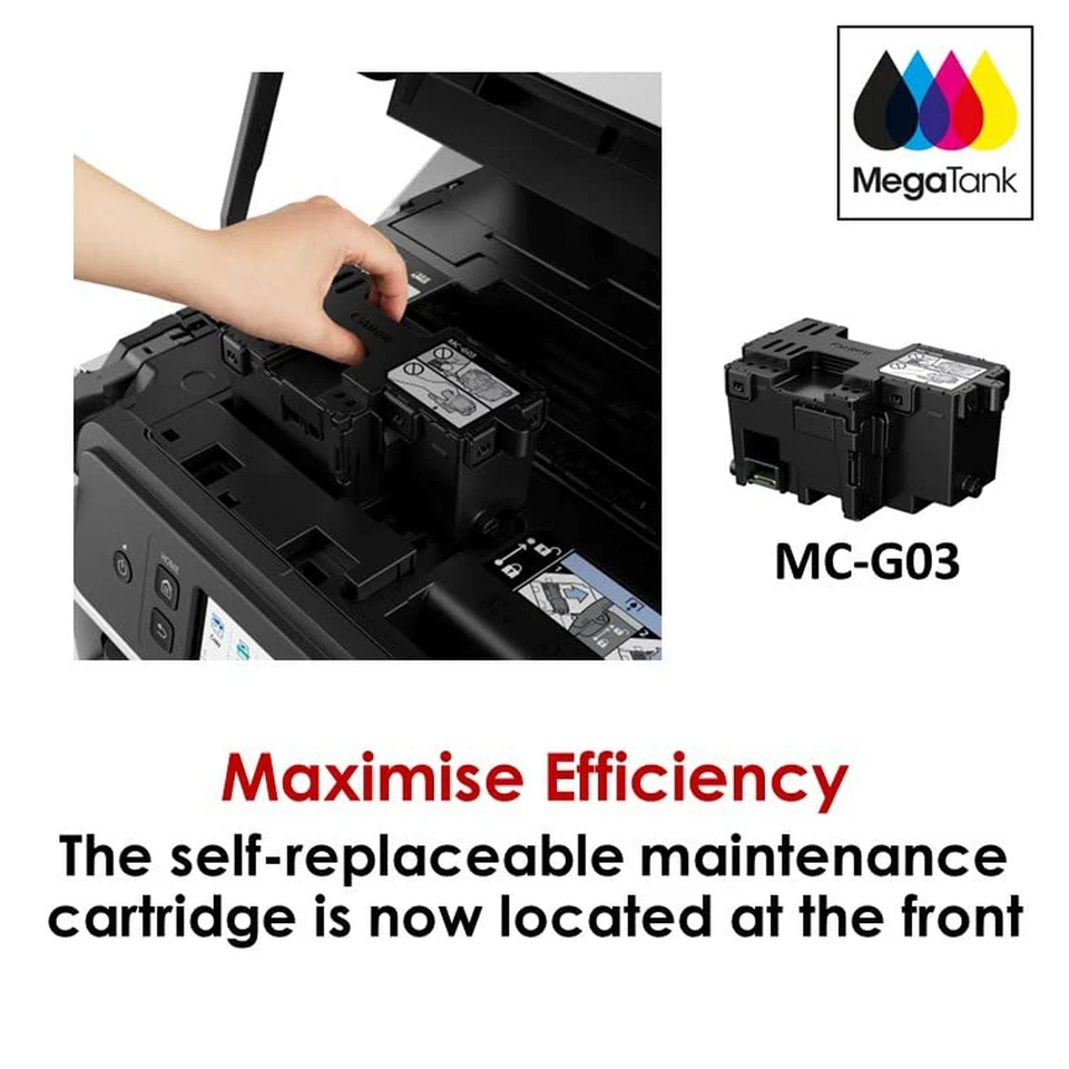 Canon MAXIFY GX3050 Printer for Home/Office Use - Colour Printers & Scanners ... - Image 4 of 4