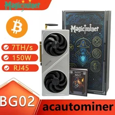Bitcoins Miner Magic Mienr BG02 7TH/S 150W BTC Solo Silent  Miner in Stock