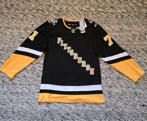 Adidas Authentic Evgeni Malkin Pittsburgh Penguins NHL Jersey Black Alternate 44