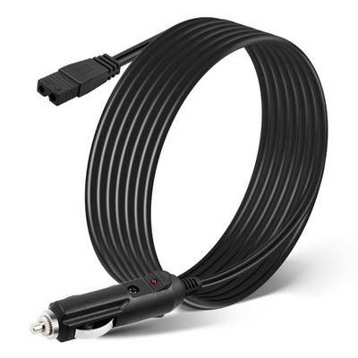 Anina Mini Fridge 12V DC 2 Pin Power Cord for Mobicool Wagan NFA Car Black 