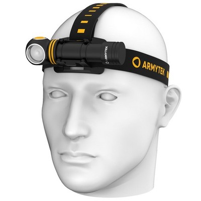 Armytek Elf C2 LED Stirnlampe 1100 Lumen kaltweiß 18650 Akku USB-C Aufladbar
