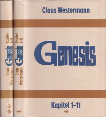 Buch: Genesis, Westermann, Claus. 2 Bände, Biblischer Kommentar Altes Testament