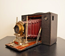 Appareil photo ancien à soufflet – KODAK No.3 Cartridge Model E (1900–1907)