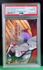 2019 Bowman Chrome Mike Trout #AFLA-MT AZ Fall League Alumni-Orange /25 PSA 10