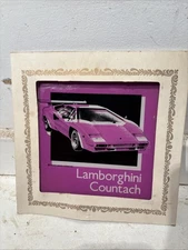 Vintage Carnival Prize  Lamborghini Countach Retro 90s Picture 