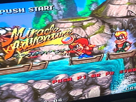 MIRACLE ADVENTURE NEO GEO AES SNK neogeo Japan