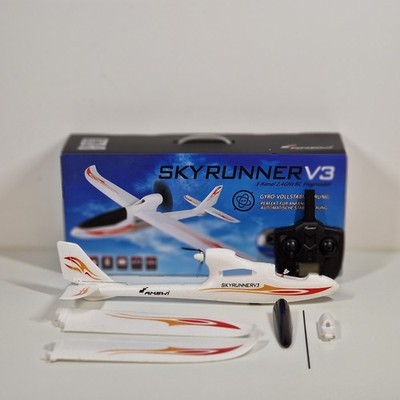 Amewi 24058 Skyrunner V3 Rc Segelflugzeug Gyro 2.4Ghz Segelflugmodell Flugzeug
