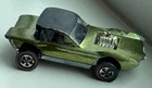 Vintage 1968 Hot Wheels Redline Sweet 16 Spectraflame Green Antifreeze Python