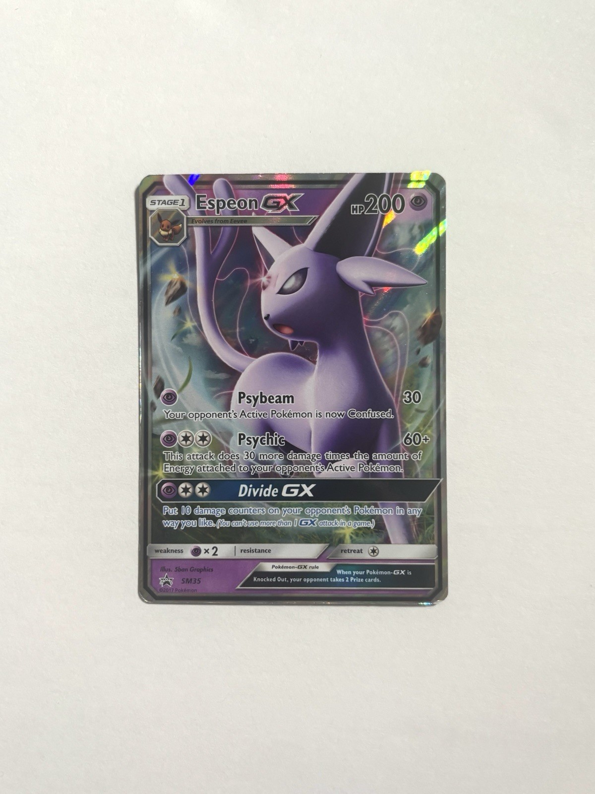 Espeon GX SM35 Sm Holo