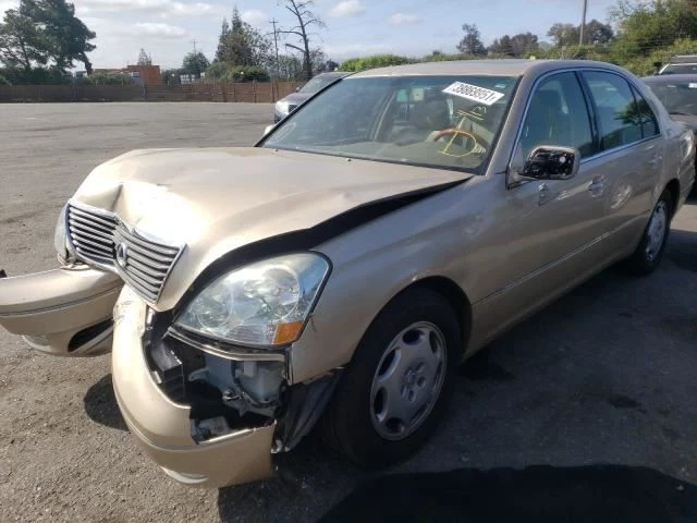 2001 LEXUS LS430 REAR BUMPER REINFORCEMENT REBAR Foto 3 de 4